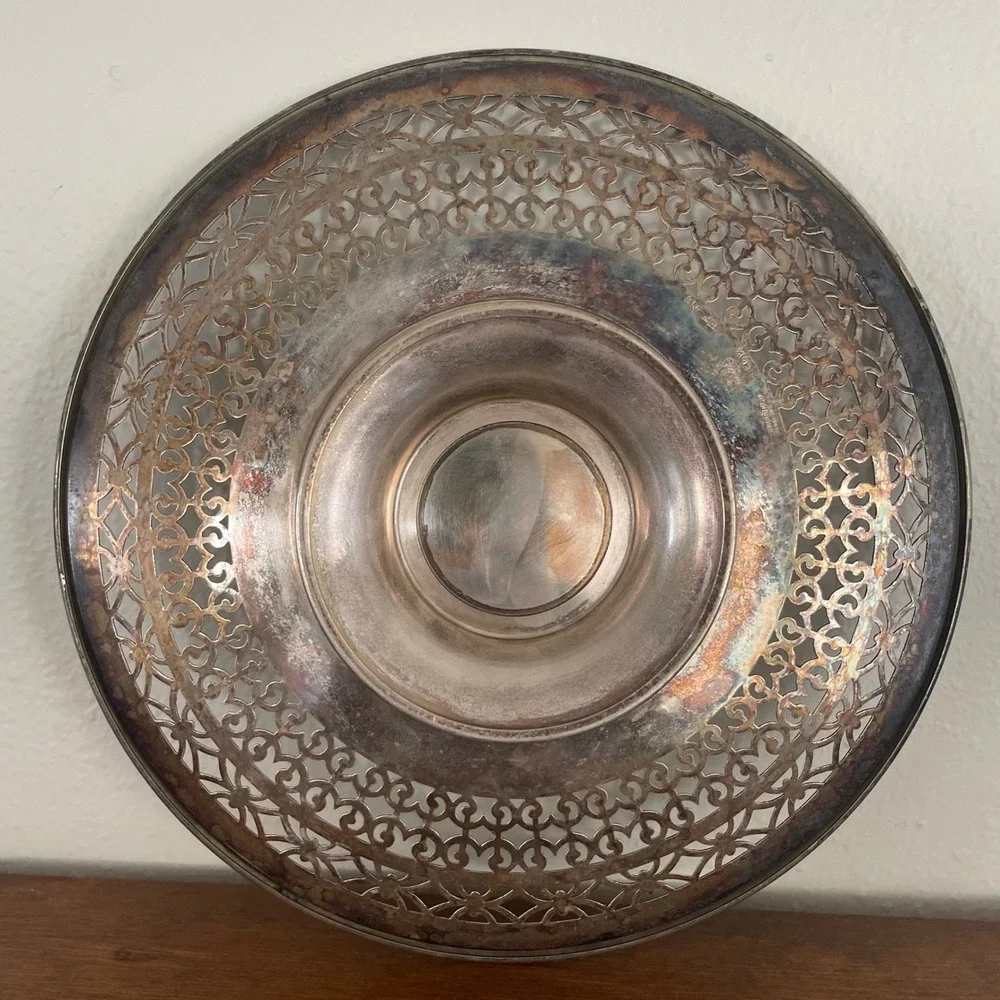 Antique Sheffield Silver Plated 10